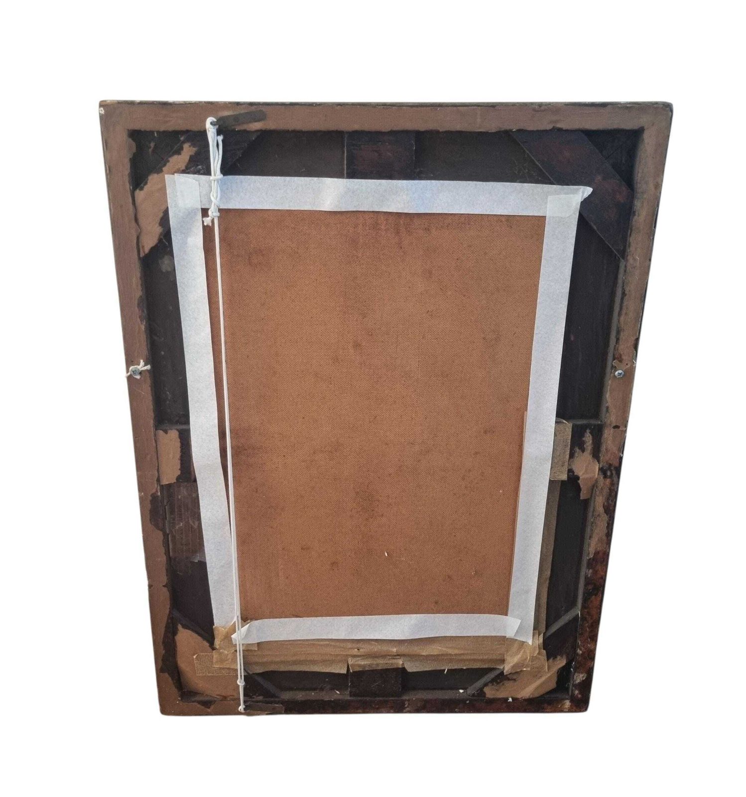 Home Decor Large Fine Quality Antique Wood And Gold Gilt Mirror photo