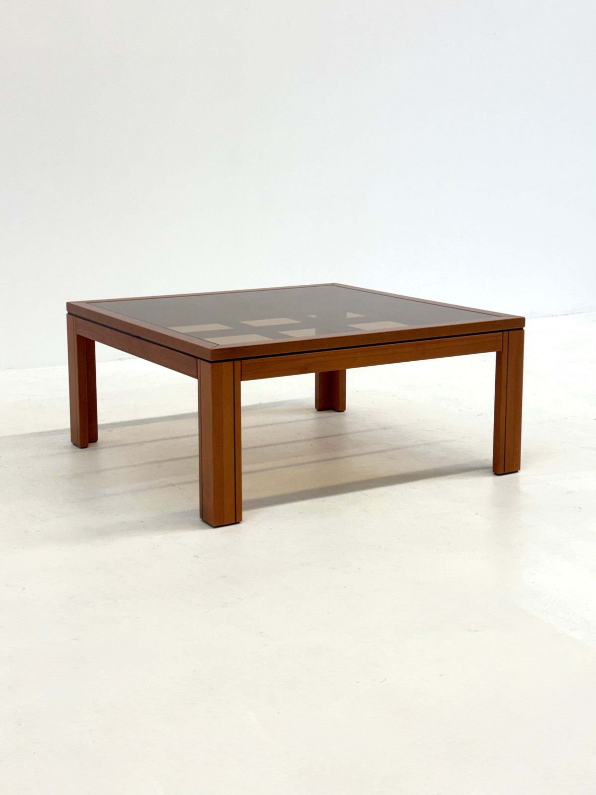 Brutalist Italian Coffee Table By Caccia Alla Volpe For Linea Arredo photo for sale