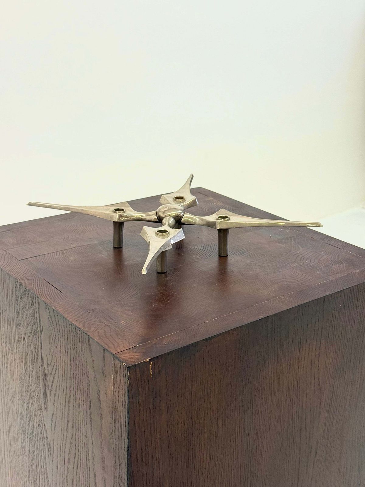 Nagel Star Shaped Candlestick By Fritz Nagel And Caesar Stoffi photo 339.0