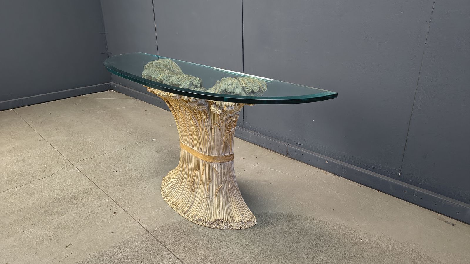 Sheaf Of Wheat Console By Franco Chelini, 1970s photo buy