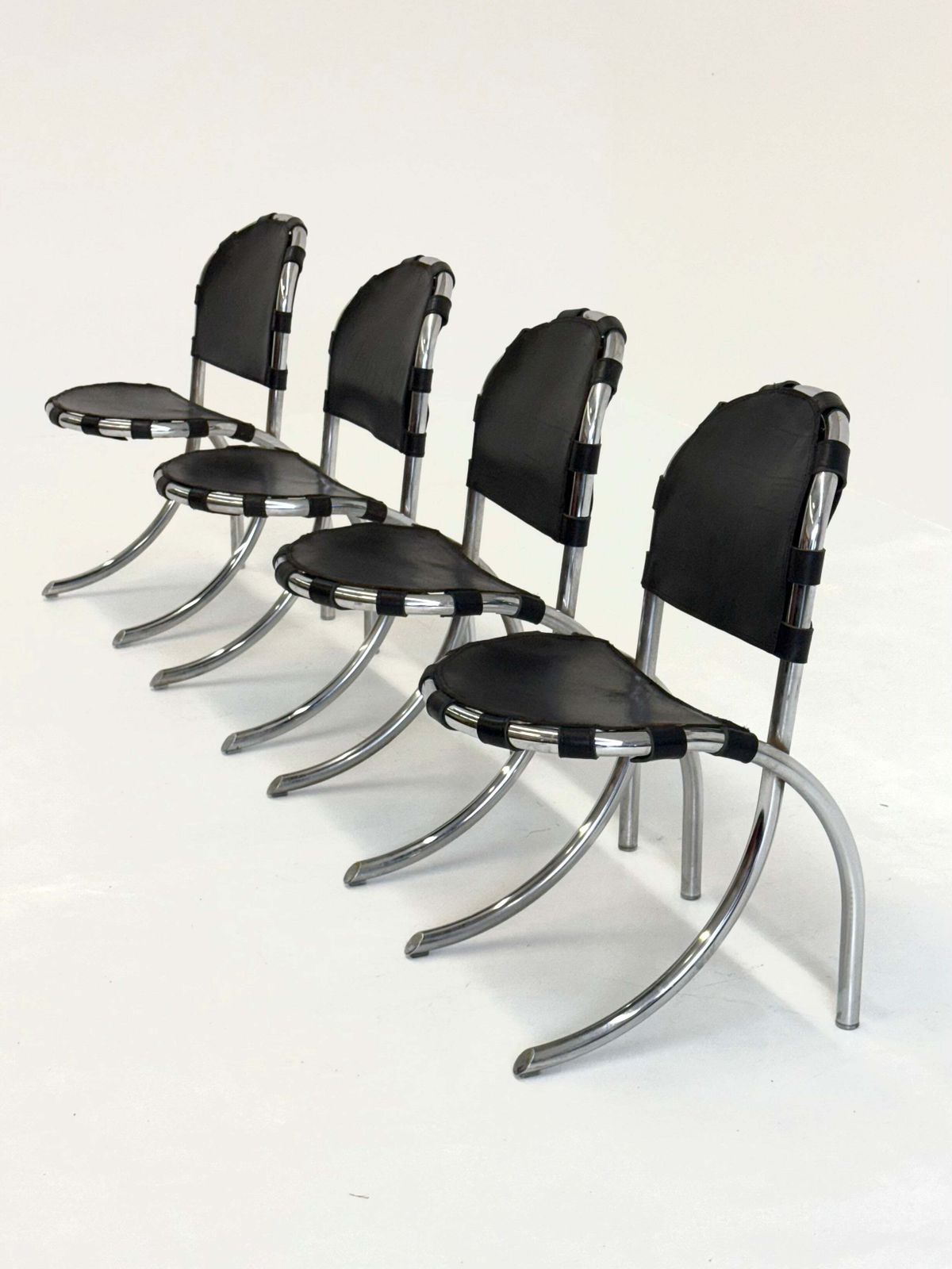Set Of 4 Medusa Dining Chairs By Studio Tetrarch For Alberto Bazzani photo Furniture