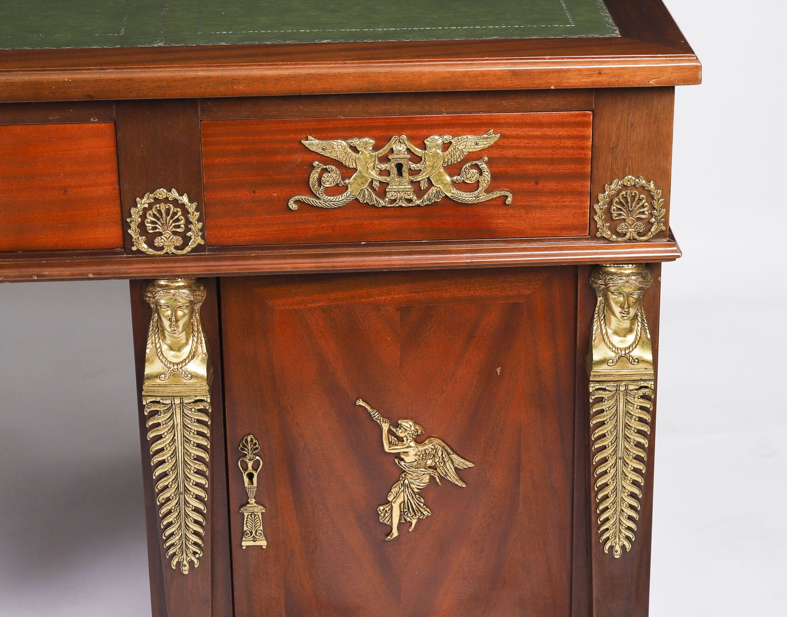photo furniture Antique French Empire Ormolu Mounted Desk 20th Century