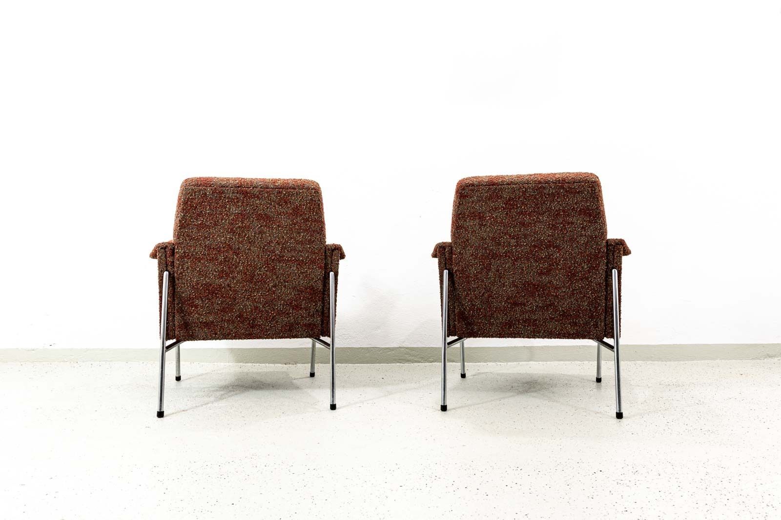 Furniture Vintage Armchairs “Bat” Poland, 1960’s, Set Of 2 photo
