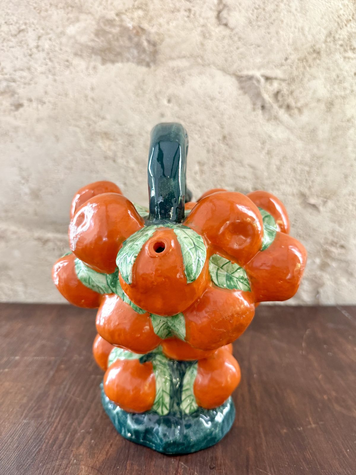 1950s Spanish Majolica Water Cooler Pitcher photo Home Decor