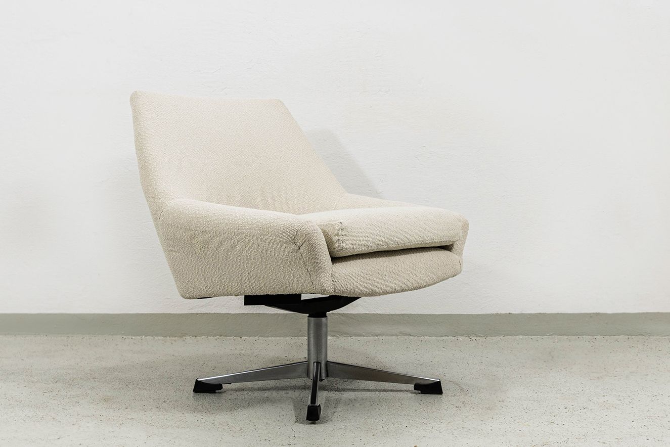 Vintage Swivel Lounge Chair, German, 1970s photo furniture