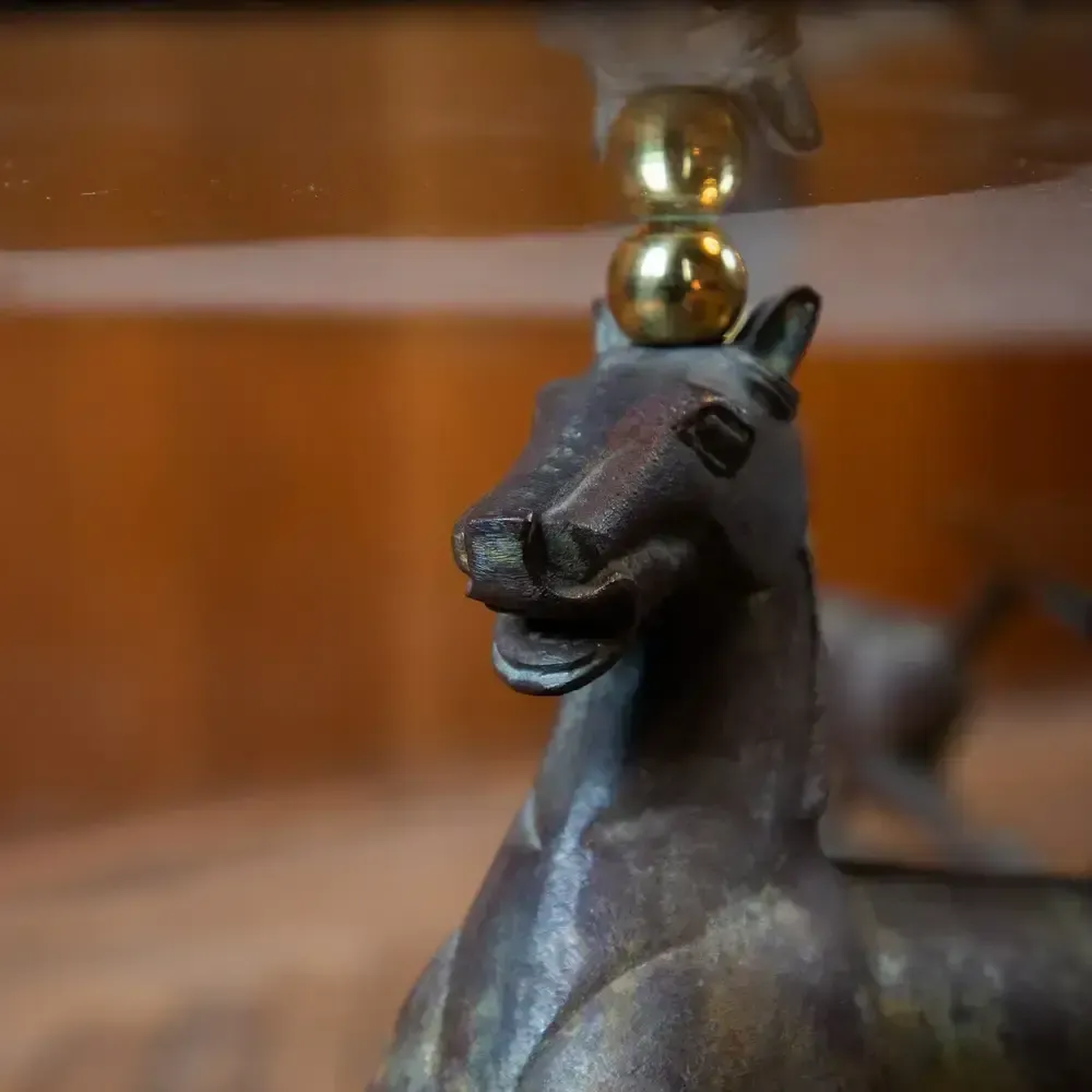 Coffee Table „Flying Horses Of Gansu“ By Maison Charles photo Furniture