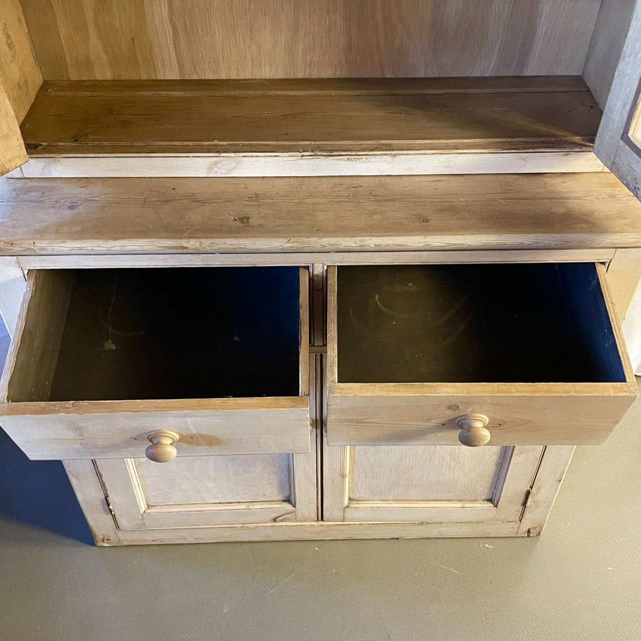 Victorian Pine Dresser, 1800s photo for sale