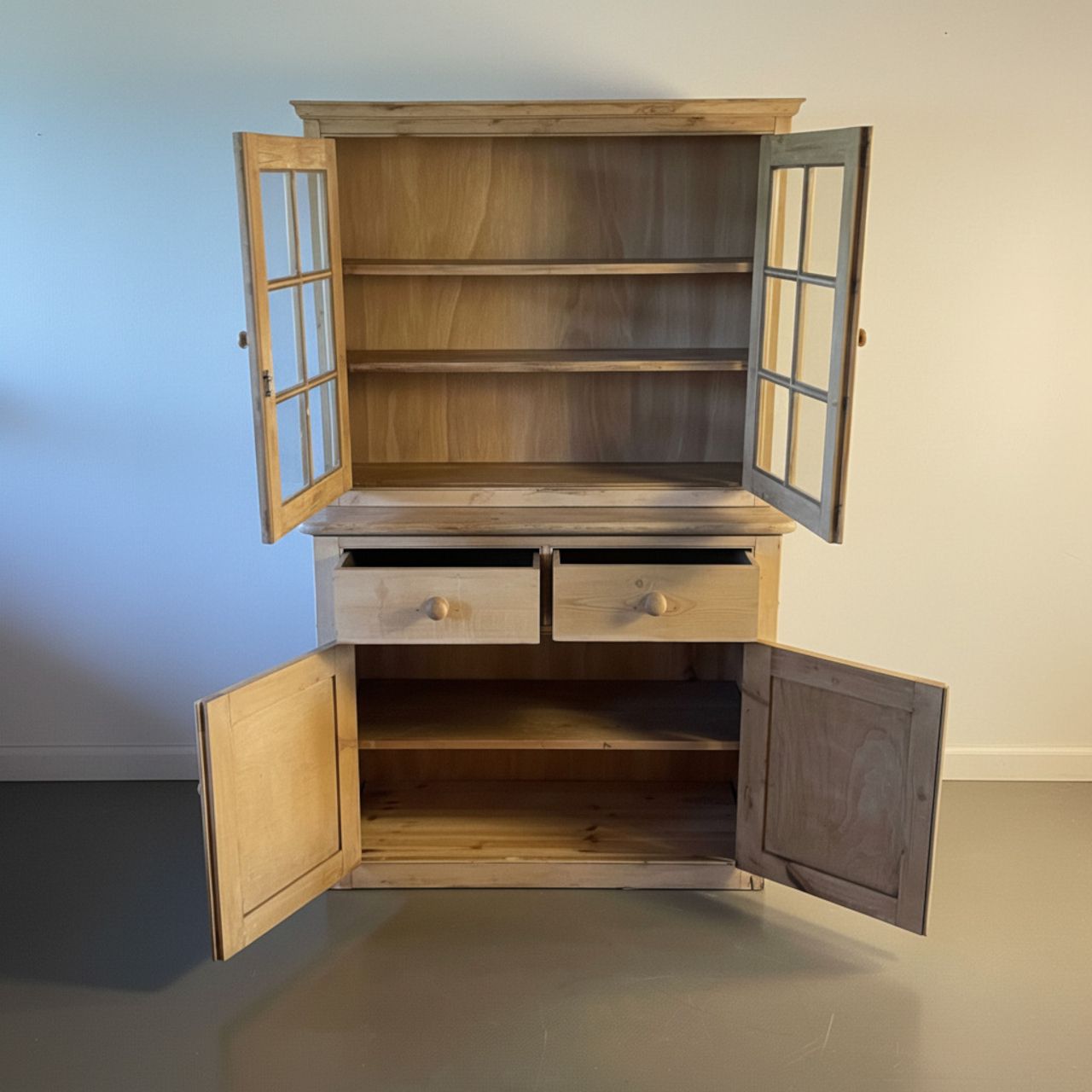Victorian Pine Dresser, 1800s photo Furniture
