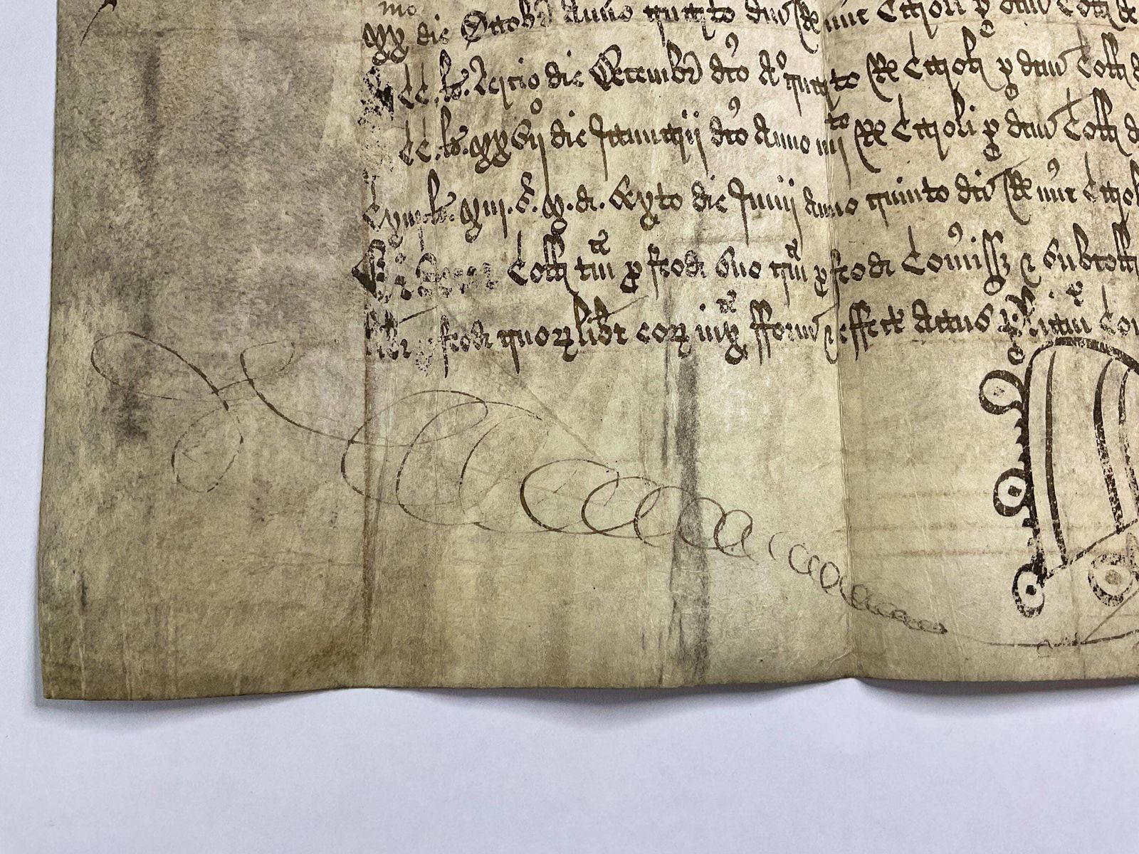 Charles I Vellum Deed – Metcalfe Allington Of Hoxton (1575 1618) Estate Archive – Shoreditch History photo vinterior