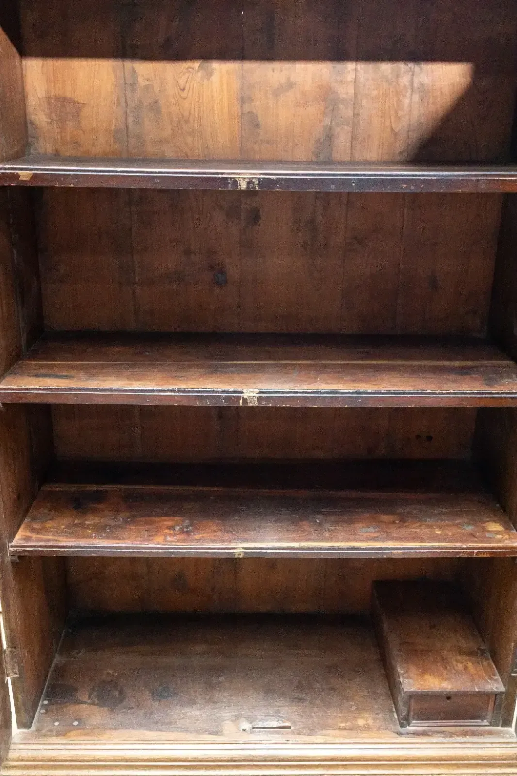 Large Vintage Antique Colonial Indian Hardwood Wardrobe Houskeepers Cupboard photo 695.0