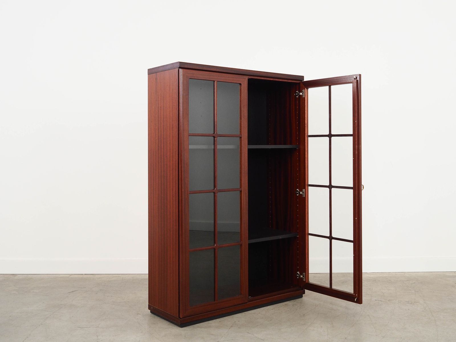Mahogany Display Cabinet, Danish Design, 1970s, Made In Denmark photo for sale