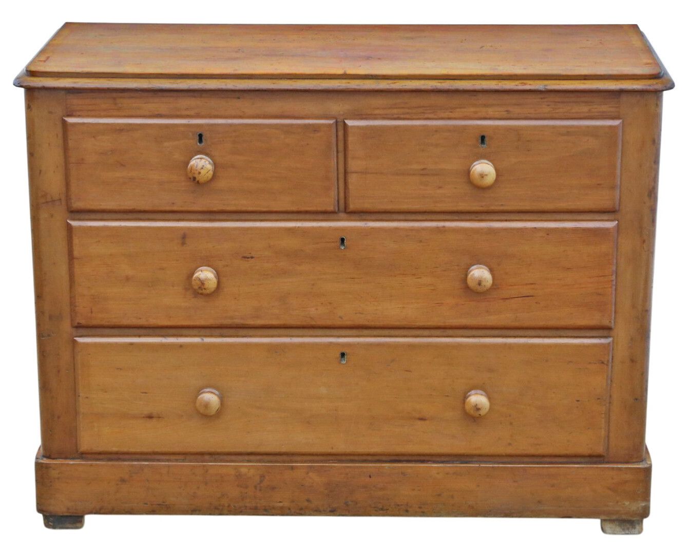 Antique Victorian 19th Century Pine Chest Of Drawers – Quality