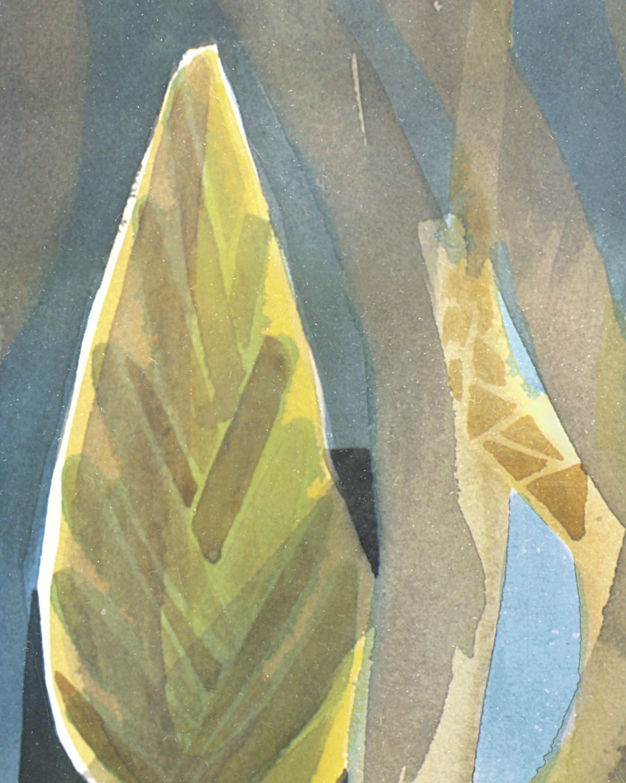 Beautiful Subtle Watercolour Painting By R.J. Lloyd photo for sale