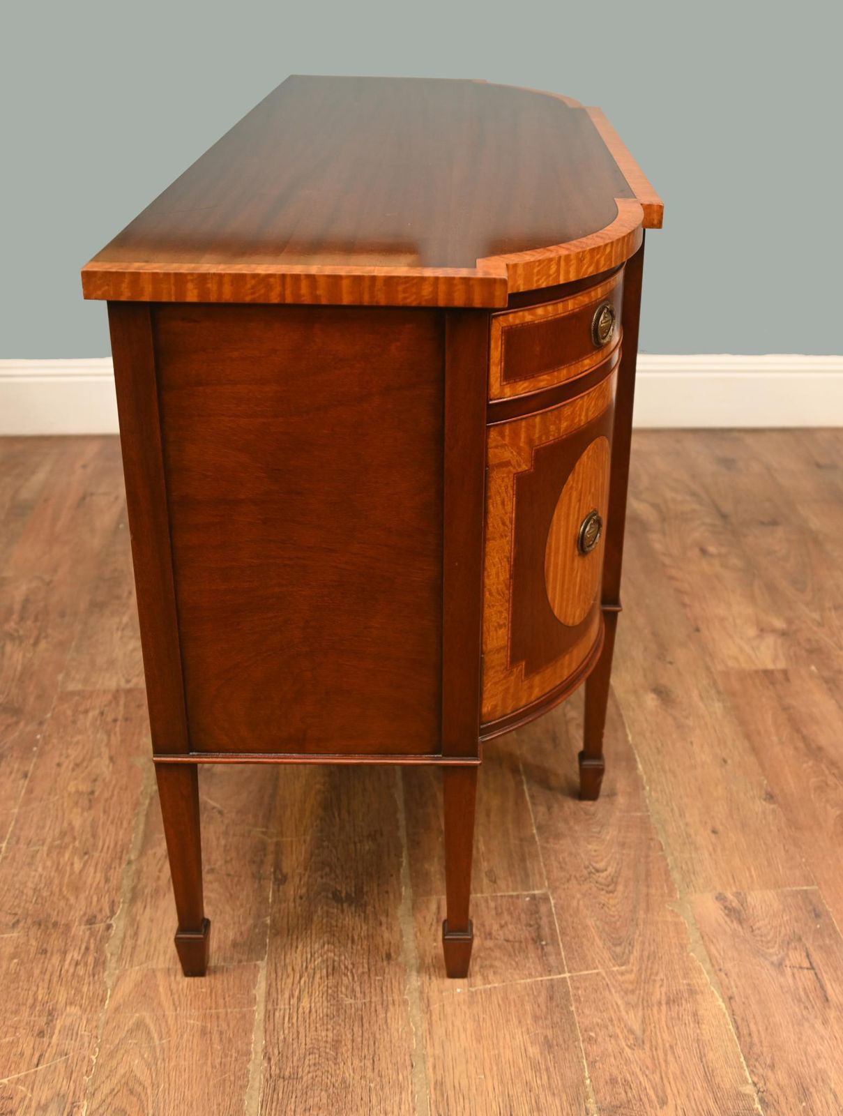 photo for sale Sheraton Sideboard Mahogany Server Period Edwardian Buffet 1910