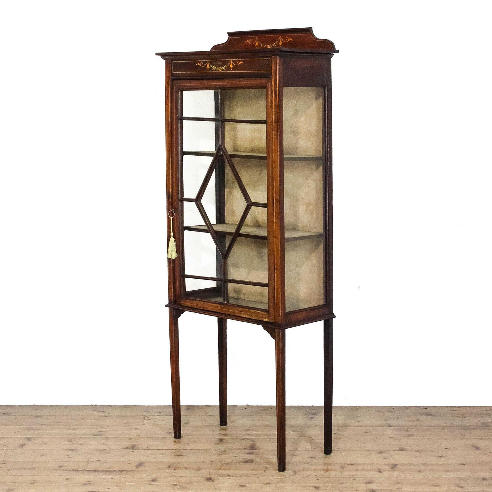 Antique Edwardian Display Cabinet | Antiques | Antique Cabinet | Antique Storage | Display Cabinet (M 6758) photo furniture