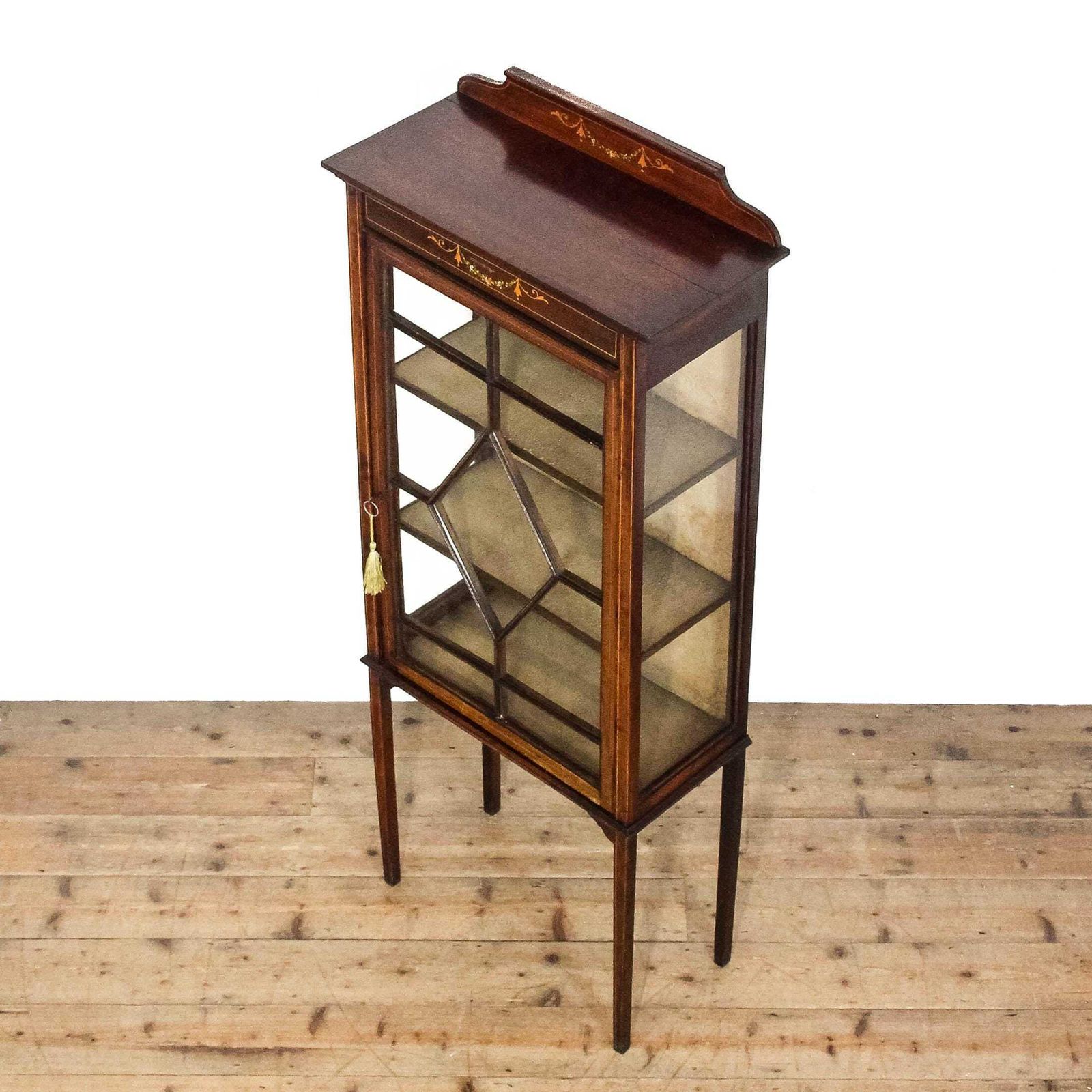 Antique Edwardian Display Cabinet | Antiques | Antique Cabinet | Antique Storage | Display Cabinet (M 6758) photo for sale