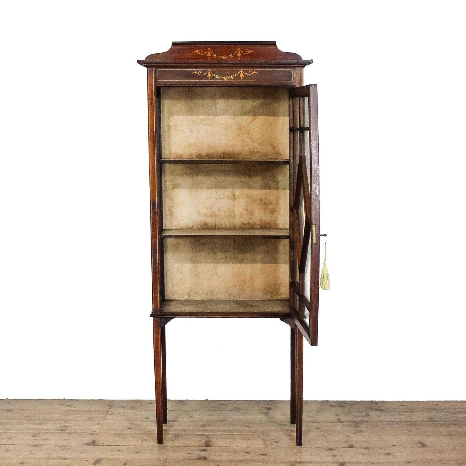 Antique Edwardian Display Cabinet | Antiques | Antique Cabinet | Antique Storage | Display Cabinet (M 6758) photo Furniture