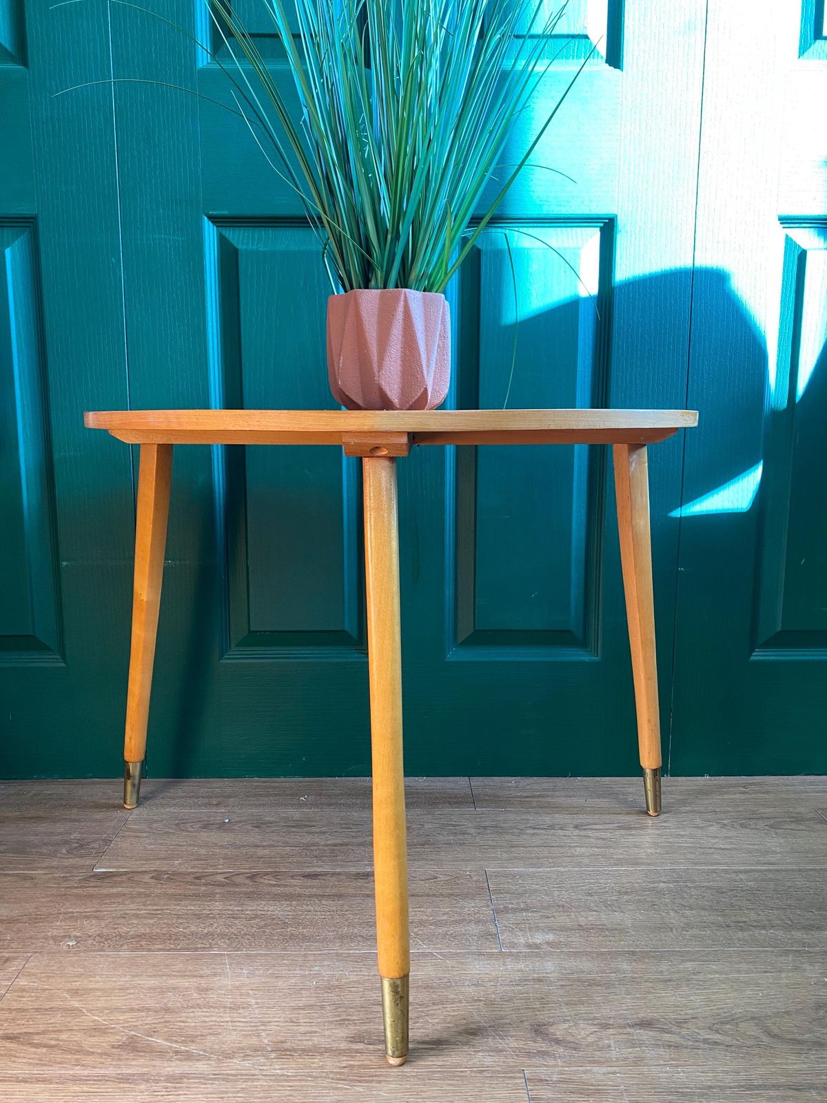Mid Century 1960s Teak Asymmetric Tables Coffee Table photo for sale