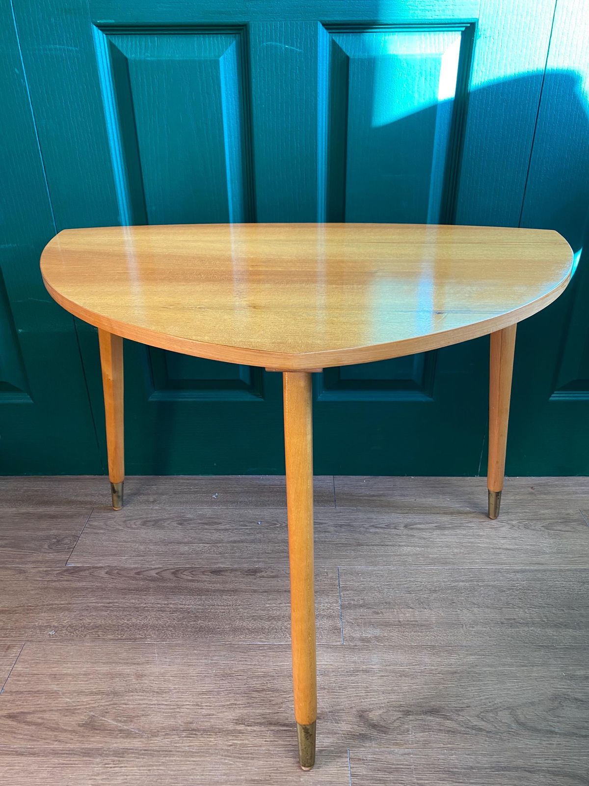 Mid Century 1960s Teak Asymmetric Tables Coffee Table photo vinterior