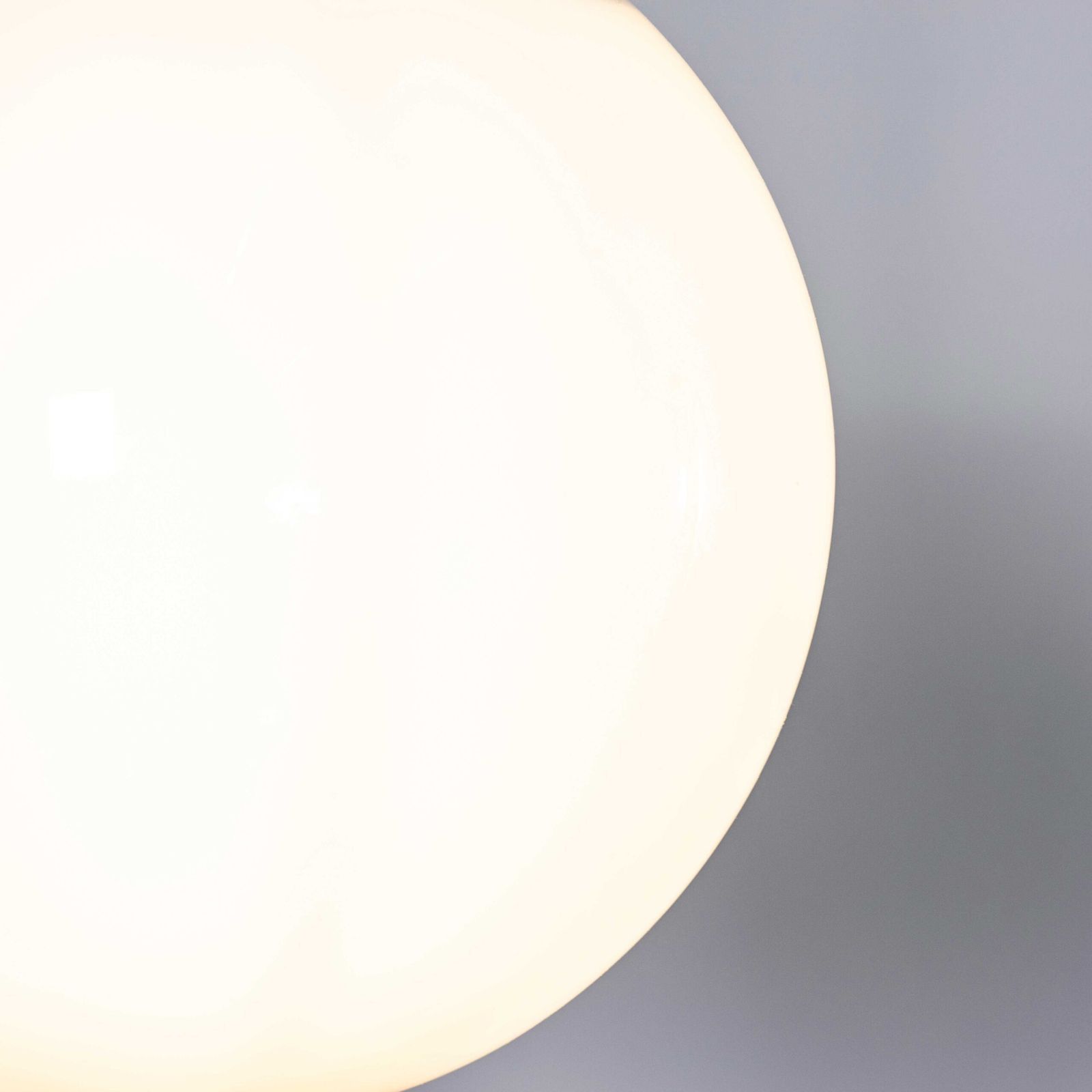 1950’s Plain Opaline Pendant Glass – 20cm photo buy