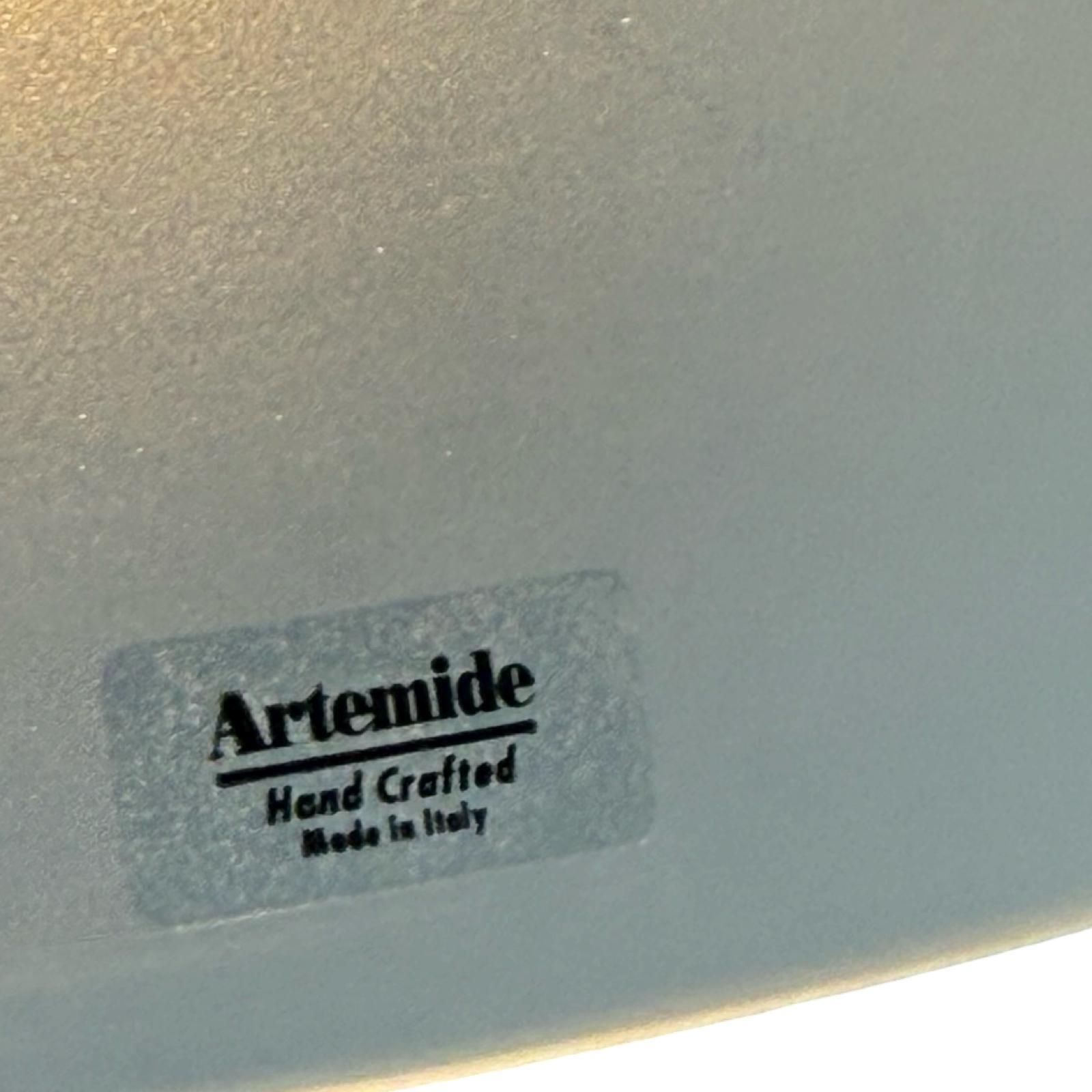 Michele De Lucchi   Artemide   Pendant Lamp Model 'Aleppo'   42øcm   Fully Original, Marked And Extremely Rare!   Glass photo vinterior