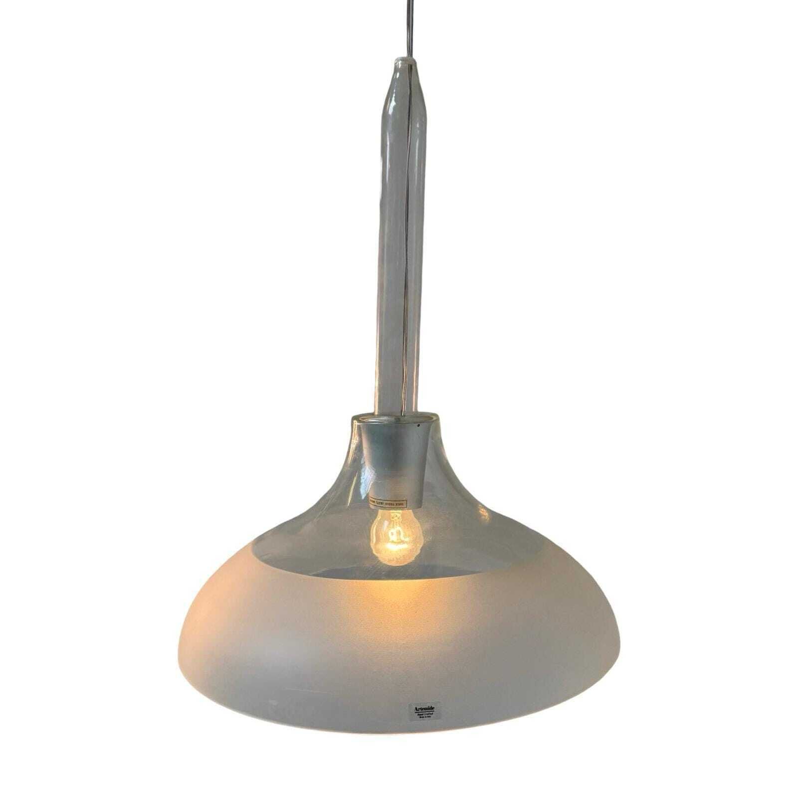 Michele De Lucchi   Artemide   Pendant Lamp Model 'Aleppo'   42øcm   Fully Original, Marked And Extremely Rare!   Glass photo buy