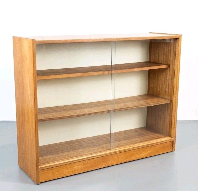 Pair Of Herbert E.Gibbs Teak Bookcases Mid Century Retro C1960s photo furniture