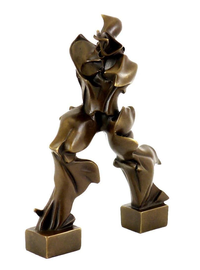 Bronze Sculpture In The Way Of Umberto Boccioni photo vintage