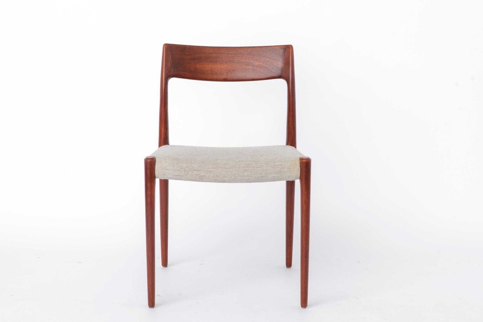 Set Van 4 Niels Otto Møller Model 77 Stoelen, Deense Mid Century Teak Eetkamerstoelen, 1959 Ontwerp, Vintage Set photo 2334.0
