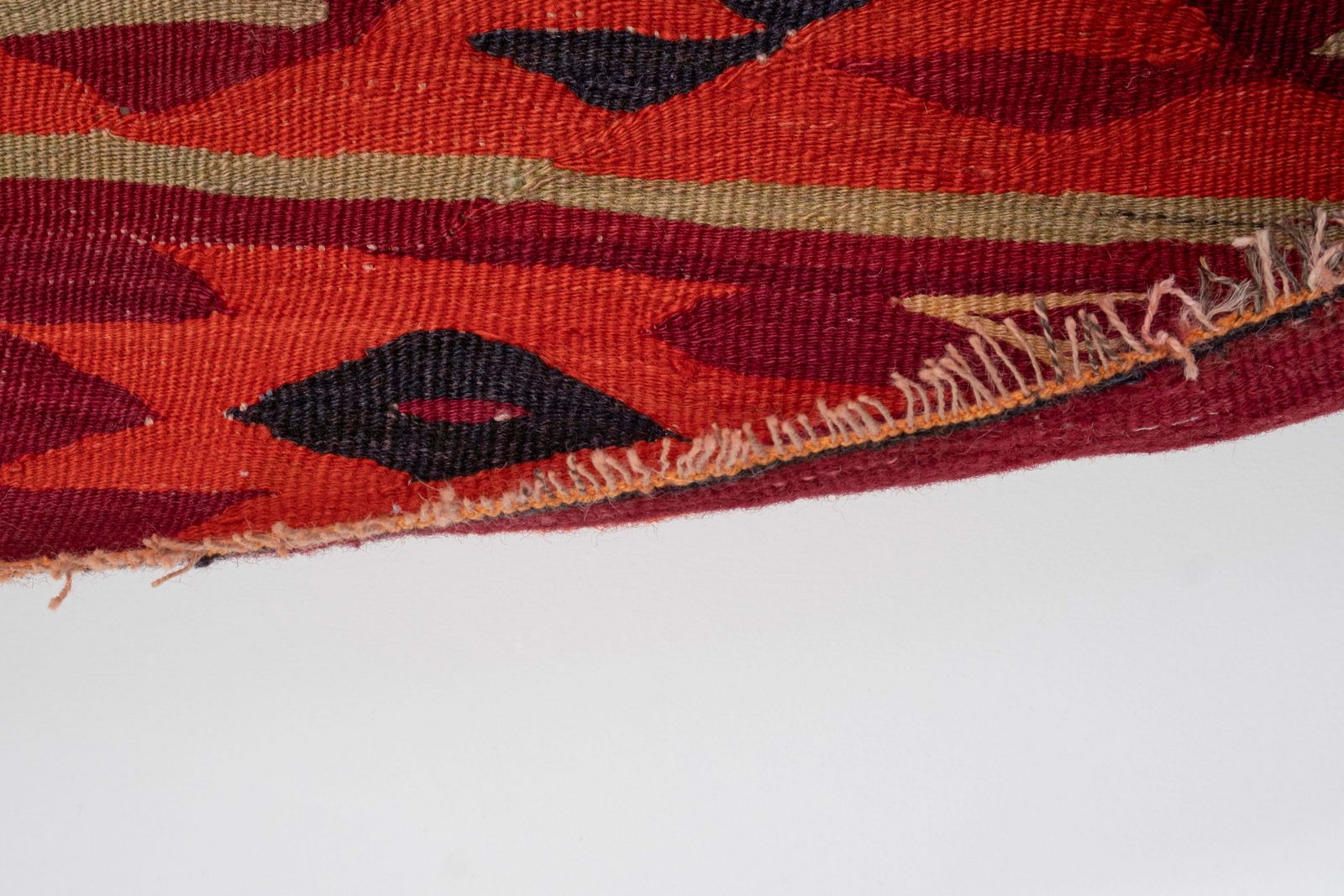 1680.0 Turkish Sarköy Kilim Rug   9'9'' X 11'5'' photo