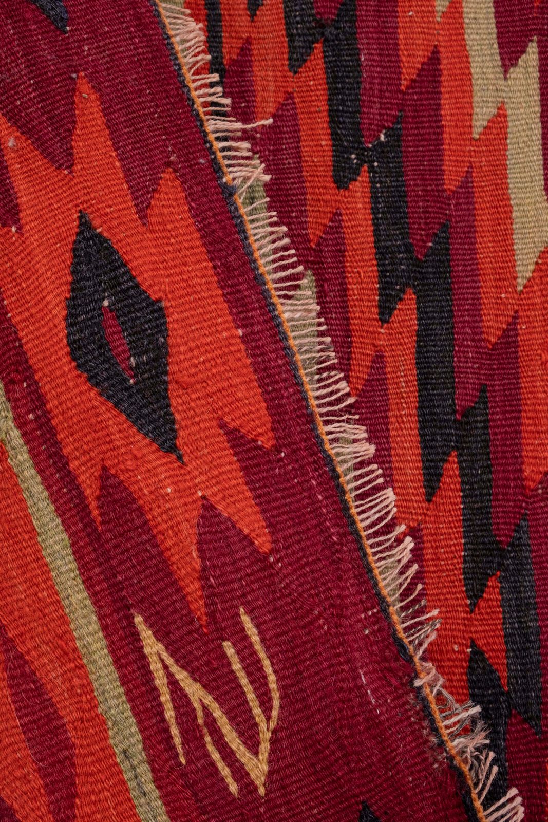 photo vinterior Turkish Sarköy Kilim Rug   9'9'' X 11'5''
