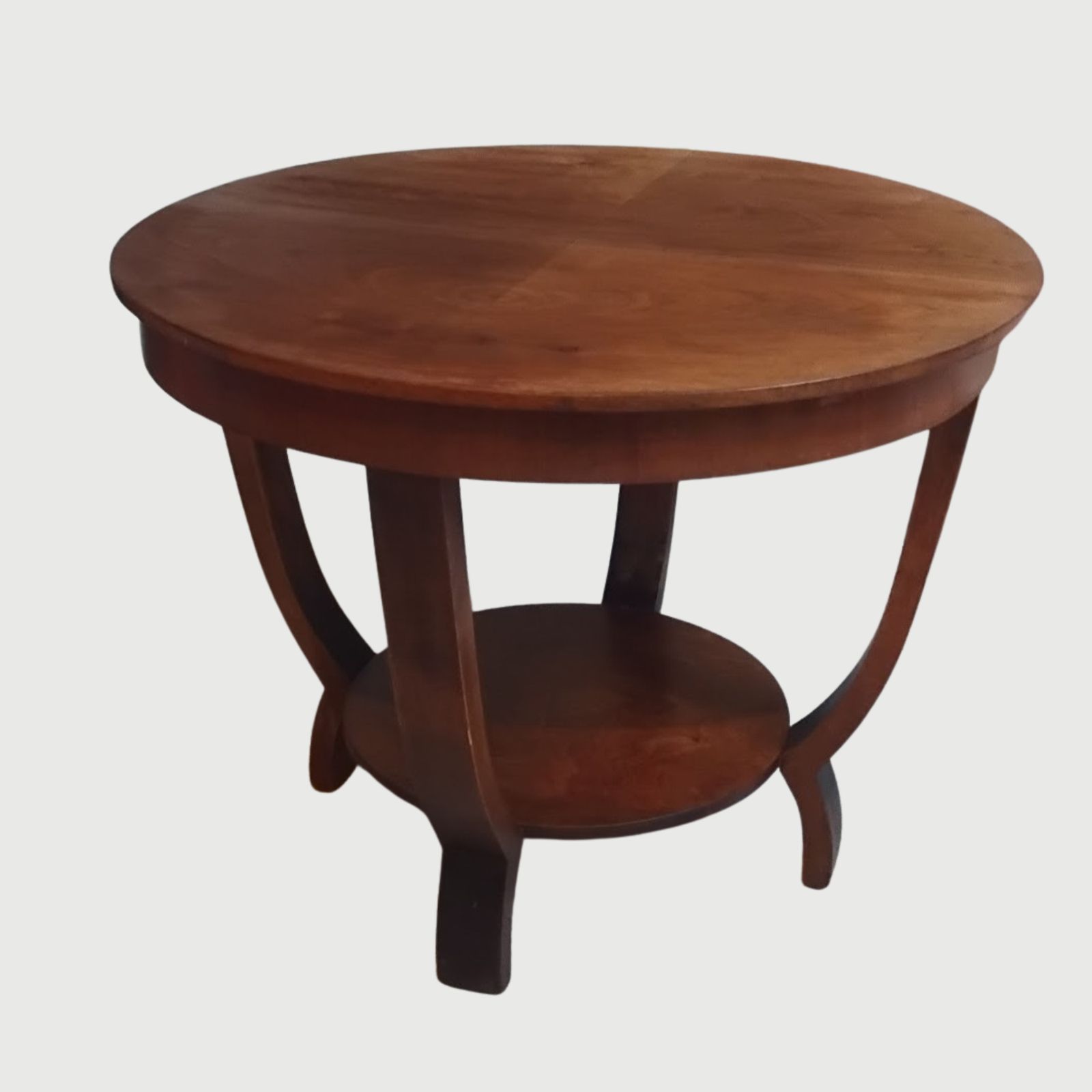 1930s Art Deco Walnut Table – Rare Restoration Project