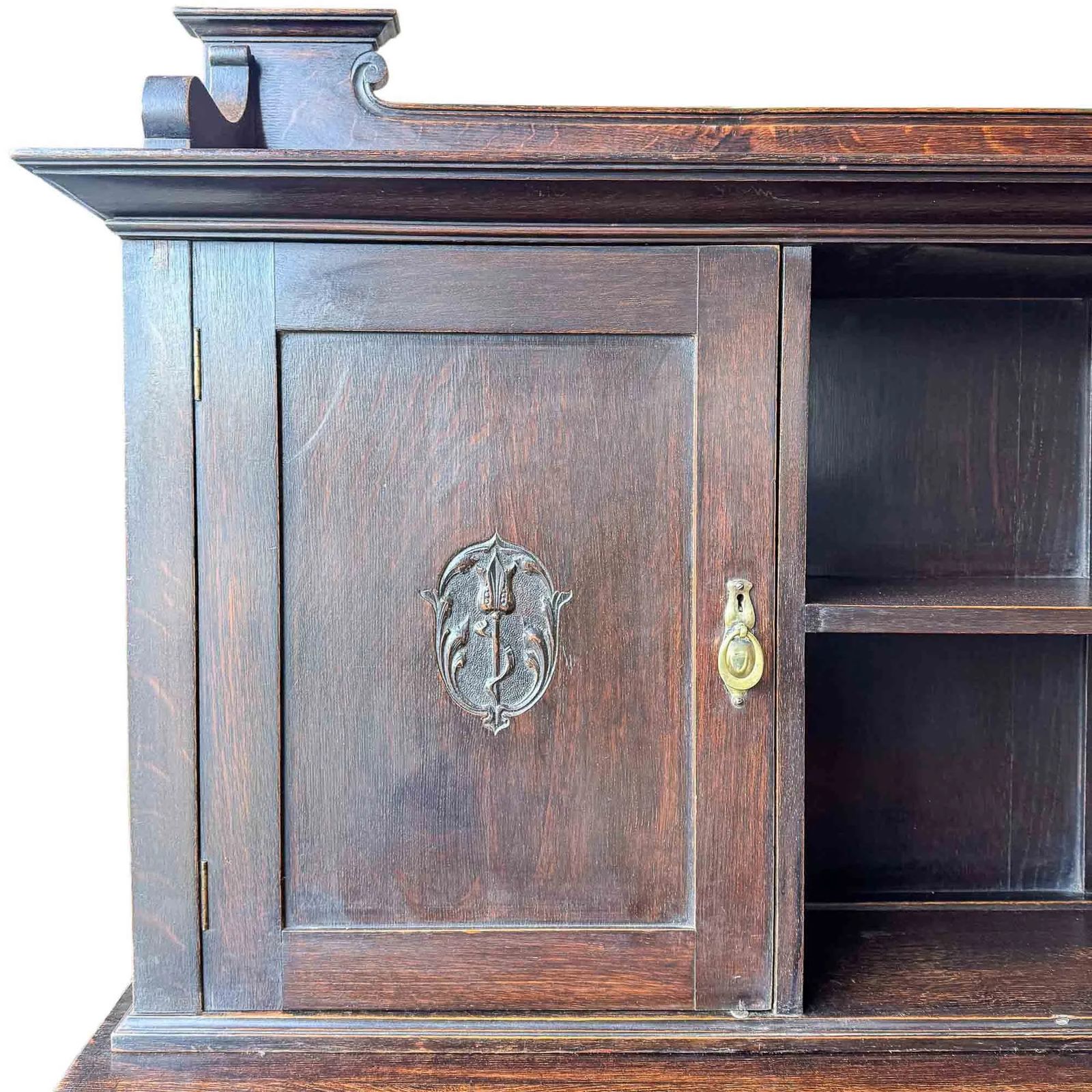 Arts And Crafts Oak Dresser, 1800s photo buy