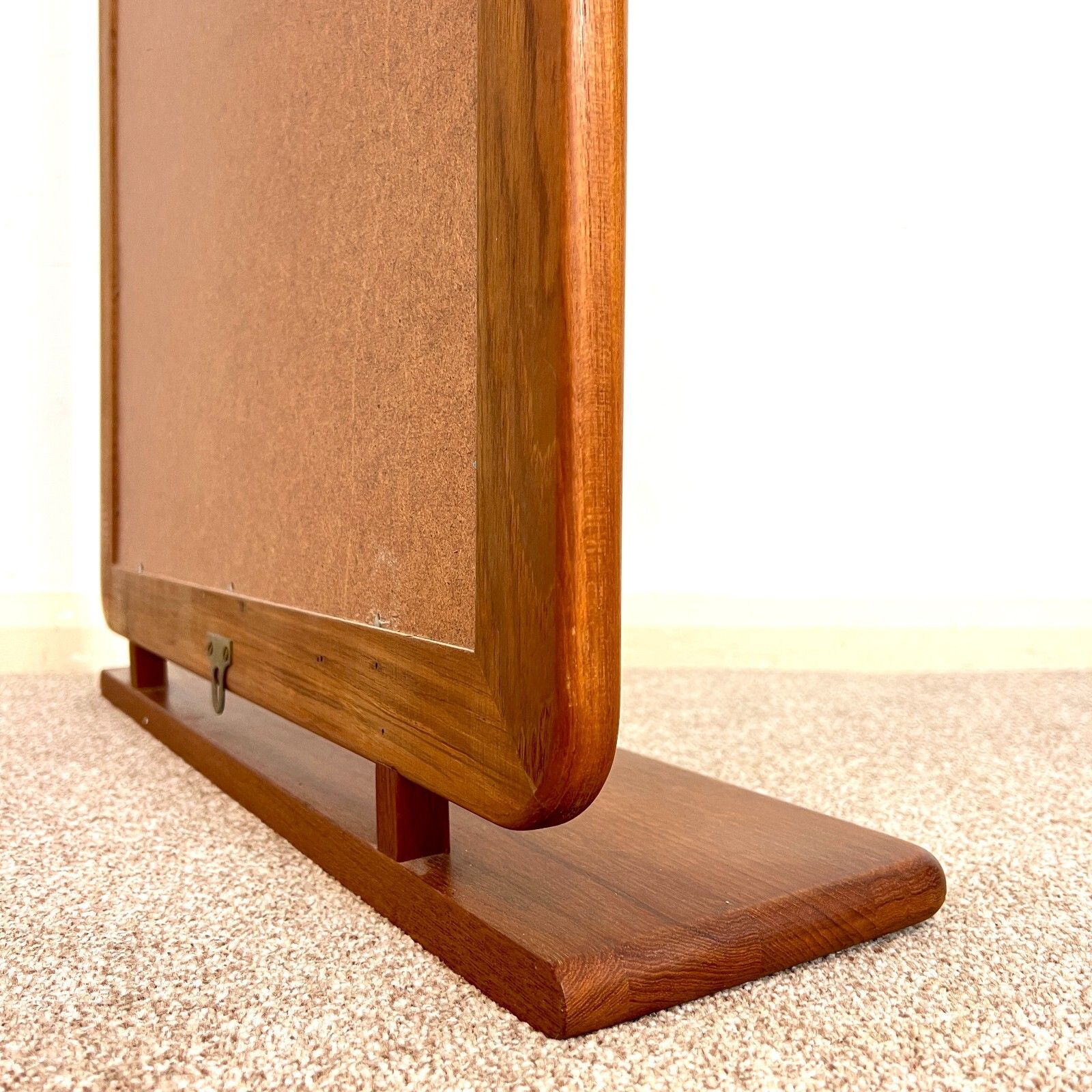 1970s Mid Century Full Length Teak  Mirror  1970s 90 Cm X 60 Cm photo for sale