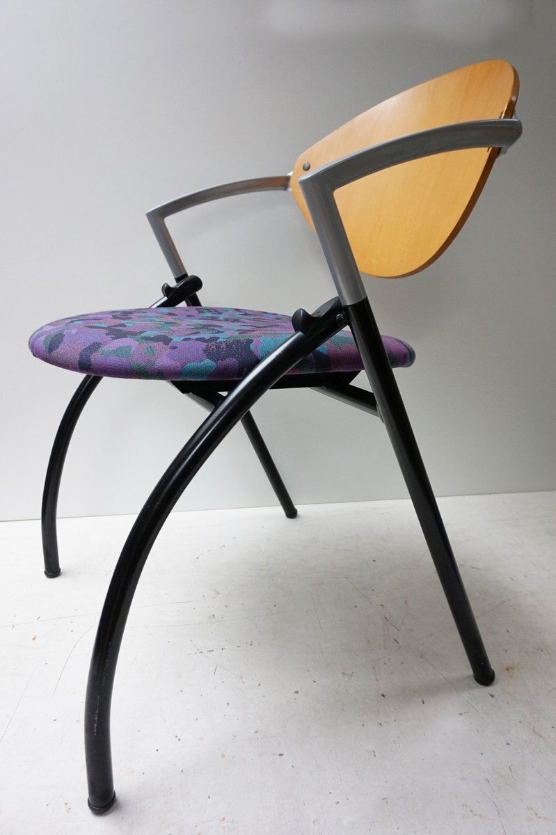 photo for sale Dutch Vepa Alpine Stackable Armchairs, 1980s, Set Of 6