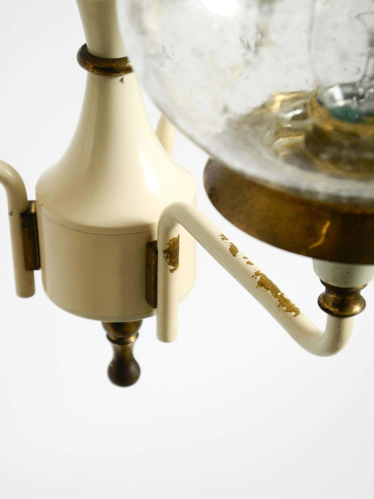 photo vinterior Beautiful Large 1960s Brass And Glass Tulip Ceiling Lamp By Hans Agne Jakobsson