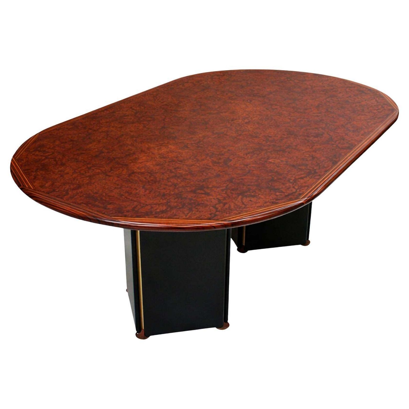 Mid Century Afra And Tobia Scarpa Mod Artona Wood Italian 1970s Diningroom Table
