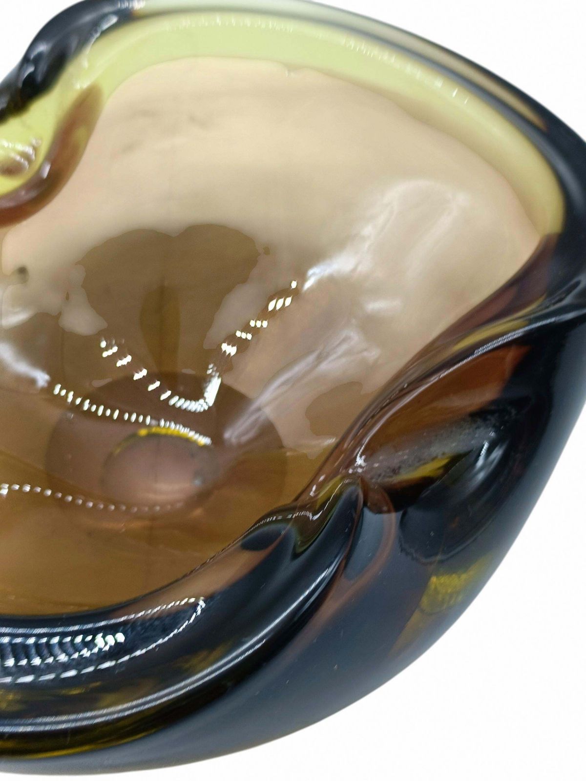 Flavio Poli Submerged Murano Glass Centerpiece, Italy 1960s photo buy