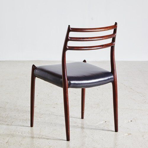Rosewood Model 78 Dining Chairs By Niels O. Møller For J.L. Møllers, 1960s, Set Of 6 photo for sale