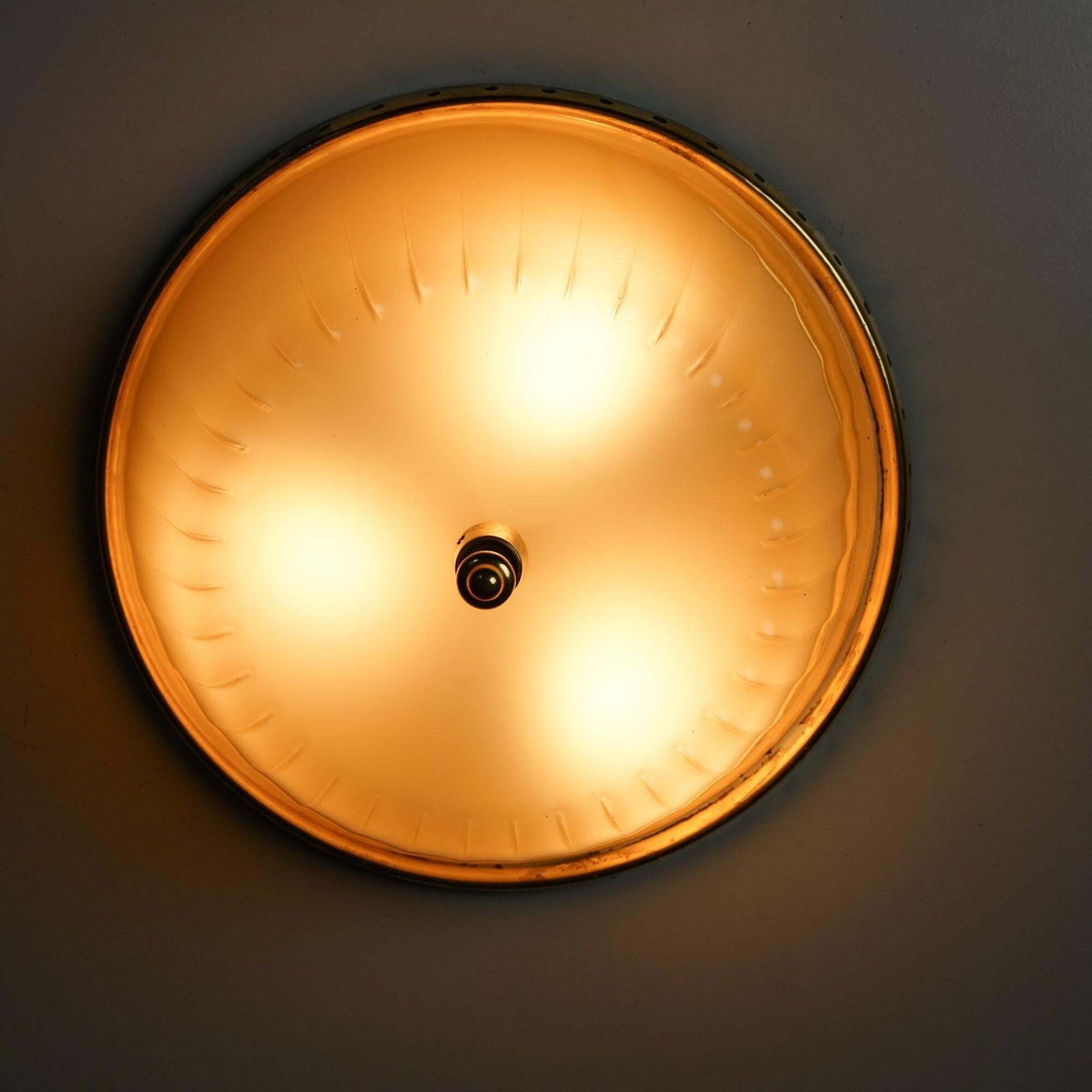 Scandinavian Modern Model 71 137 Flush Mount, Lisa Johansson Pape, Orno Oy photo 3981.0