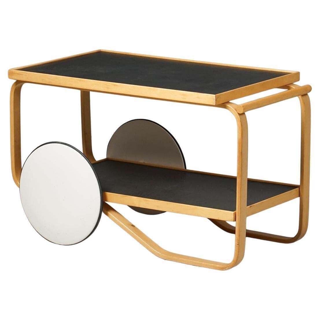 Model 901 Tea Cart, Alvar Aalto, Artek, Mid 20th Century