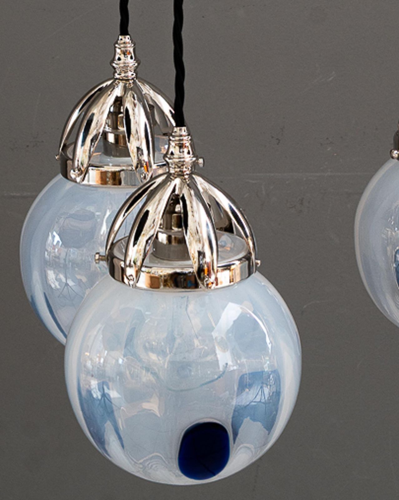 Koloman Moser Attributed To Bakalowits & Sohne "Secession" Chandelier Ca. 1903 photo Lighting