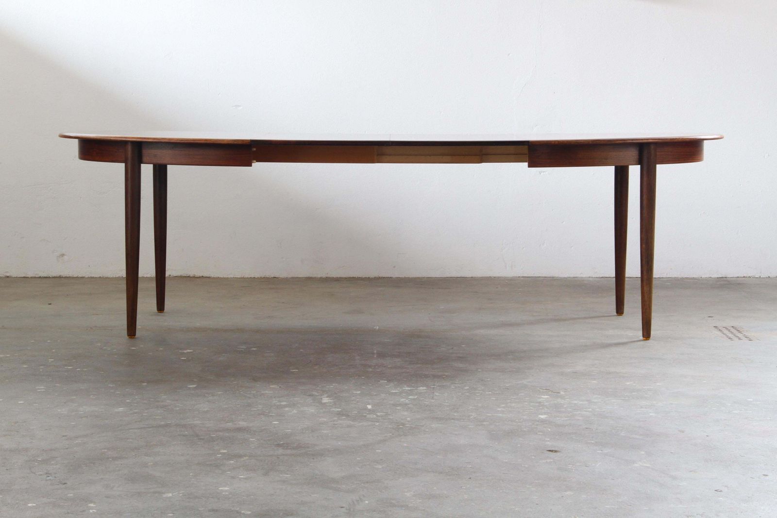 Vintage Danish Oval Wooden Dining Table, Attributed Niels Otto Møller, 1960s photo vinterior