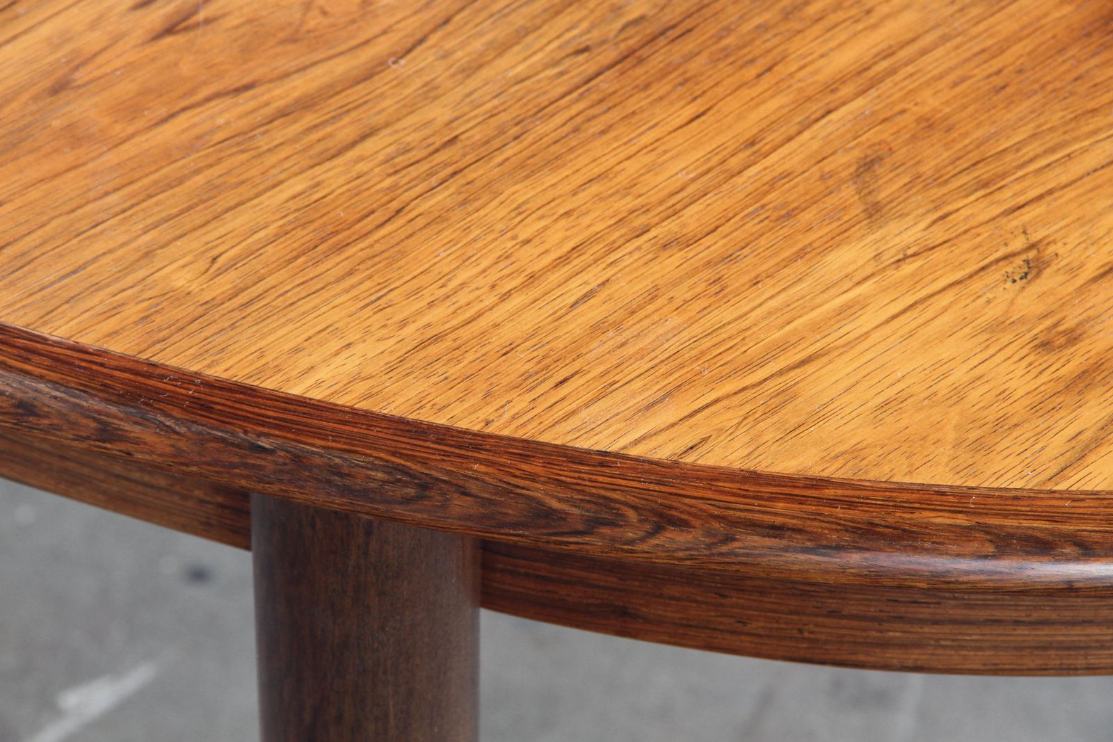 2181.0 Vintage Danish Oval Wooden Dining Table, Attributed Niels Otto Møller, 1960s photo
