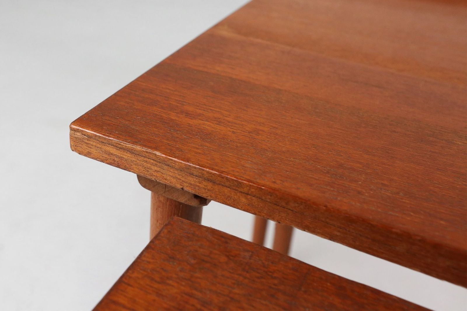 Scandinavian Teak Nesting Tables, Denmark, 1960s, Set Of 3 photo Furniture