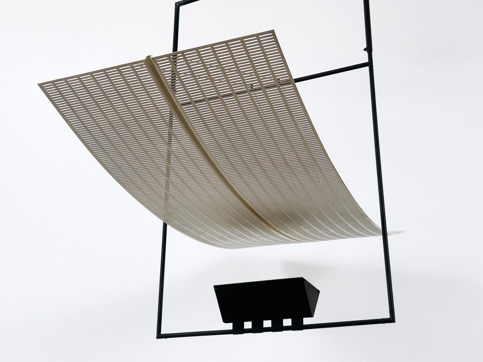 photo furniture Rare Mario Botta Zefiro Chandelier Or Pendant Lamp For Artemide Italy 1980s
