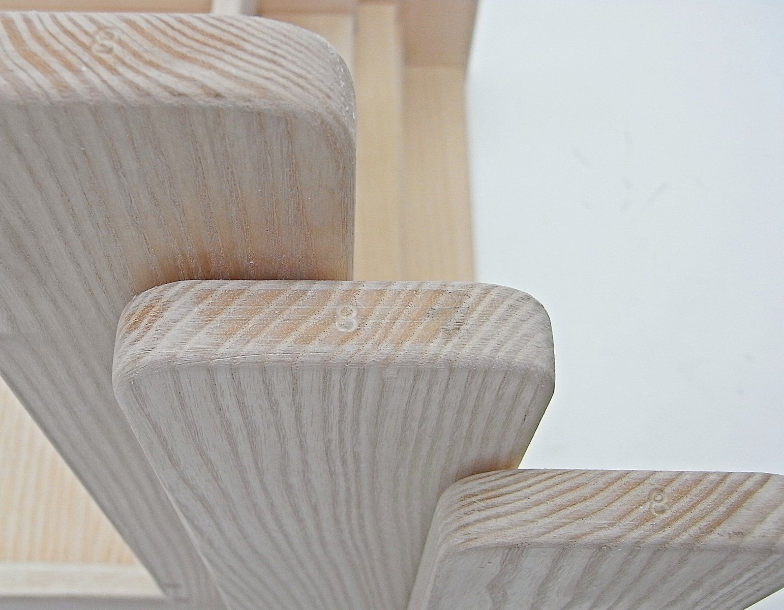 photo vintage 777 Nesting Tables By Afra & Tobia Scarpa For Cassina, 1998, Set Of 3