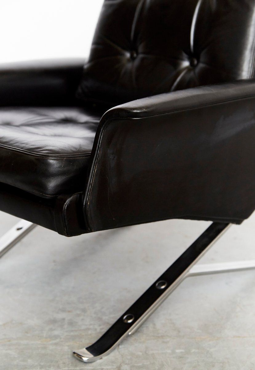 photo vinterior Gliding Chair By Arnold Bode For Federholz Gesellschaft Ohg, 1950s