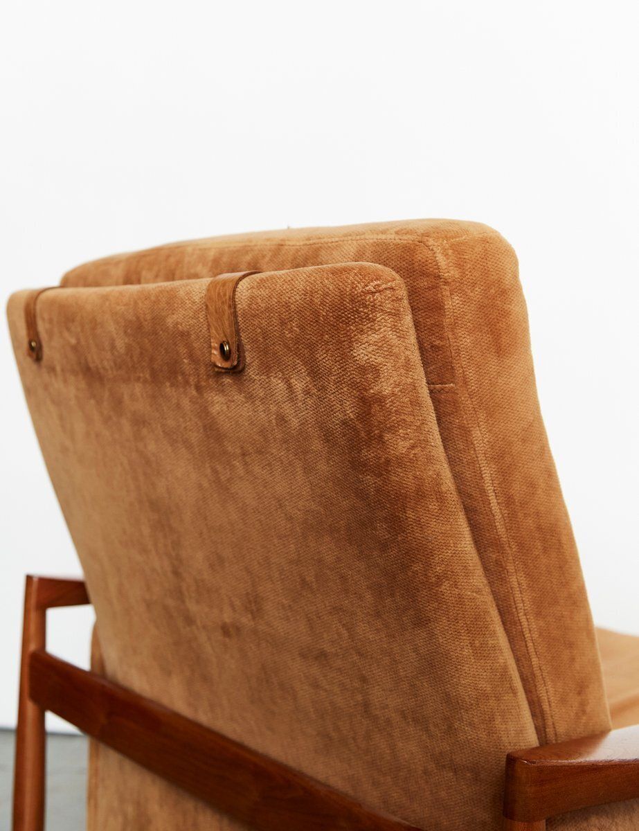 photo vintage Djursholm Chair By Ib Kofod Larsen For Olof Perssons Fåtöljindustri Ope, 1960s