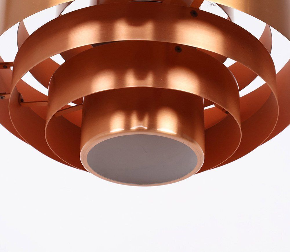 photo for sale Ultra Pendant Lamp In Copper By Jo Hammerborg For Fog & Mørup, 1960s